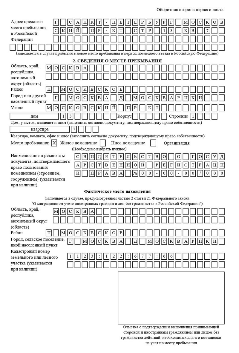 временная регистрация в Звенигороде